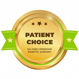 Patient choice for robotic prostate surgery