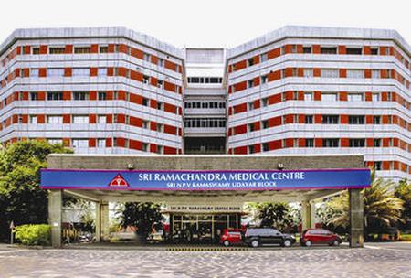 Find Thyroidectomy prices at Sri Ramachandra Medical Center in India