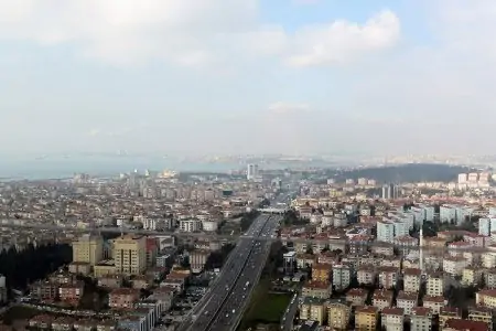 Vista aérea de Estambul cerca de Blanc Clinic&Beauty, Turquía