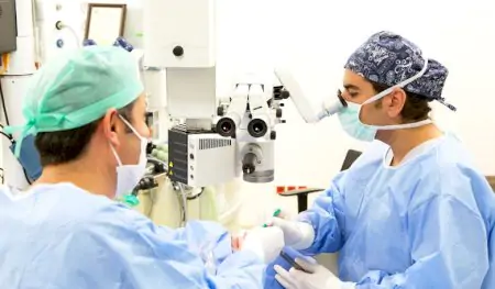 Cirugía ocular con microscopio avanzado en Dunyagoz Eye Hospital Çorlu