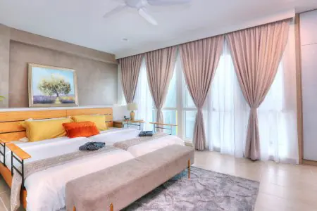 غرفة تعافي المرضى في VITA Medical Wellness Resort Penang مع وسائل راحة حديثة