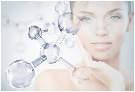 مفهوم الطب التجميلي في The London Cosmetic Clinic مع تركيب جزيئي