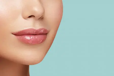 Resultado de aumento de labios en la clínica estética Underlining Beauty Liverpool
