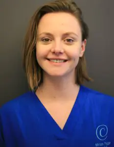 Personal dental en uniforme en la clínica Craigentinny Dental Care