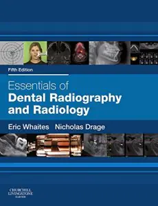 Portada del libro Essentials of Dental Radiography and Radiology con imágenes de rayos X dentales