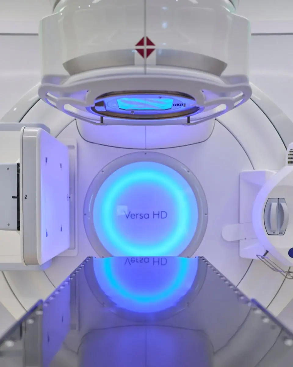 Versa HD radiotherapy machine at Amethyst Radiotherapy Austria clinic