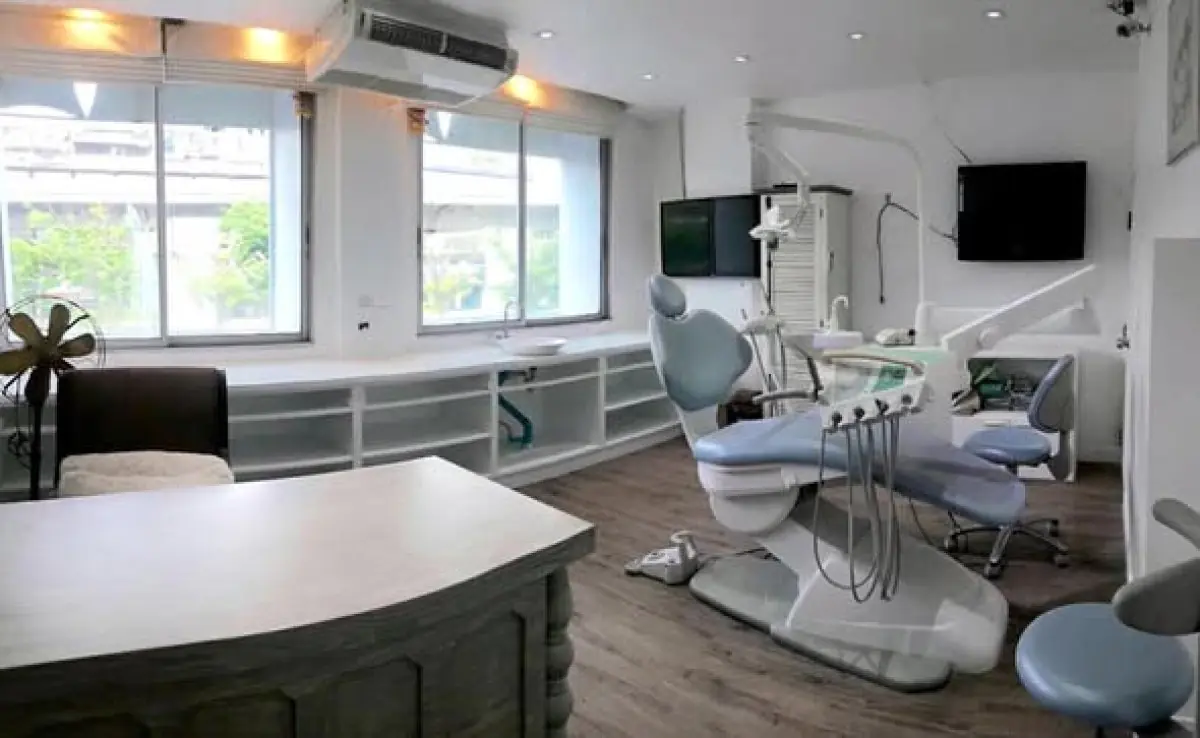 Modern dental treatment room at Bangkok Dental Hospital with advanced equipment