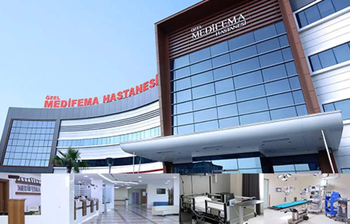 Экстерьер, ресепшн, палата и современная операционная клиники Private Medifema