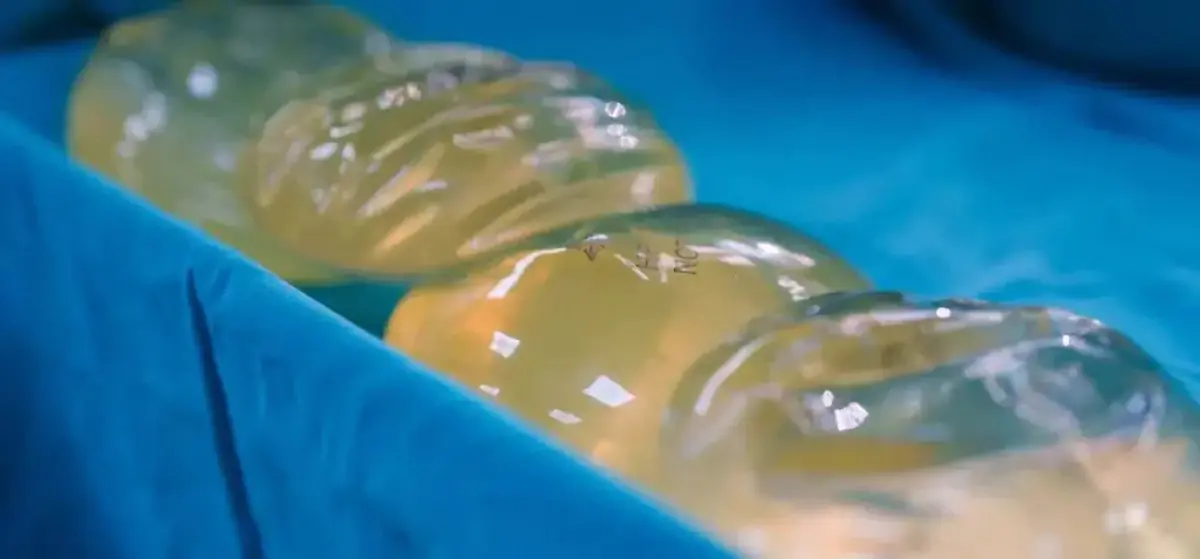 Breast implants for surgery at Dr Samuel Struk clinic