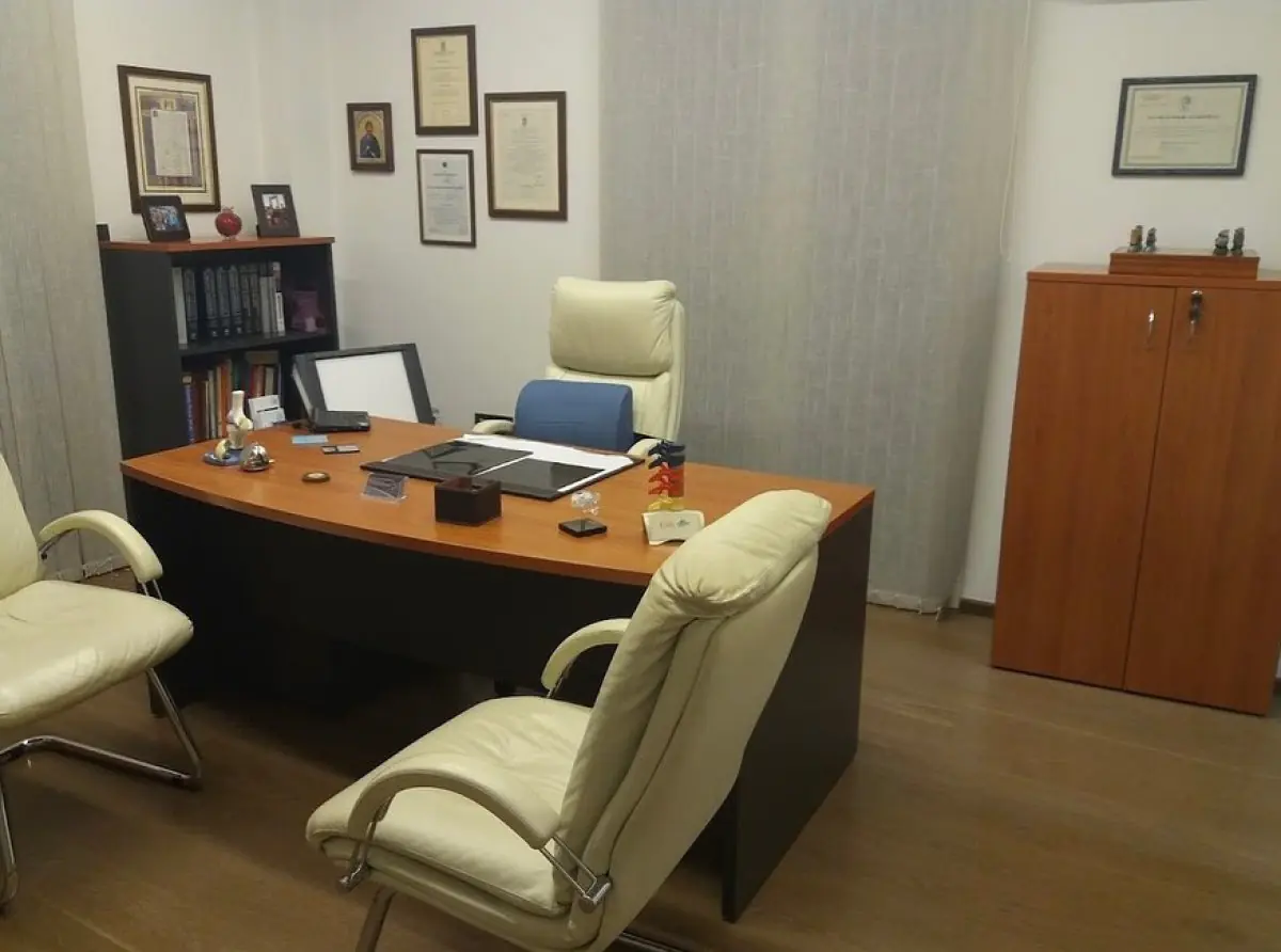 Consultorio médico en la Clínica de Medicina Deportiva y Reconstrucción Articular Dr Andreas Papadopoulos