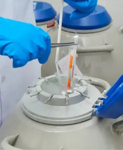 Tanque de almacenamiento criogénico para FIV en Inspire IVF, Bangkok