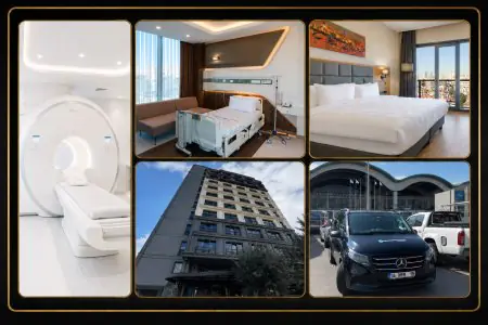 مبنى عيادة Neuromodulation Healthcare، غرفة التصوير بالرنين المغناطيسي، غرفة المرضى وخدمة النقل