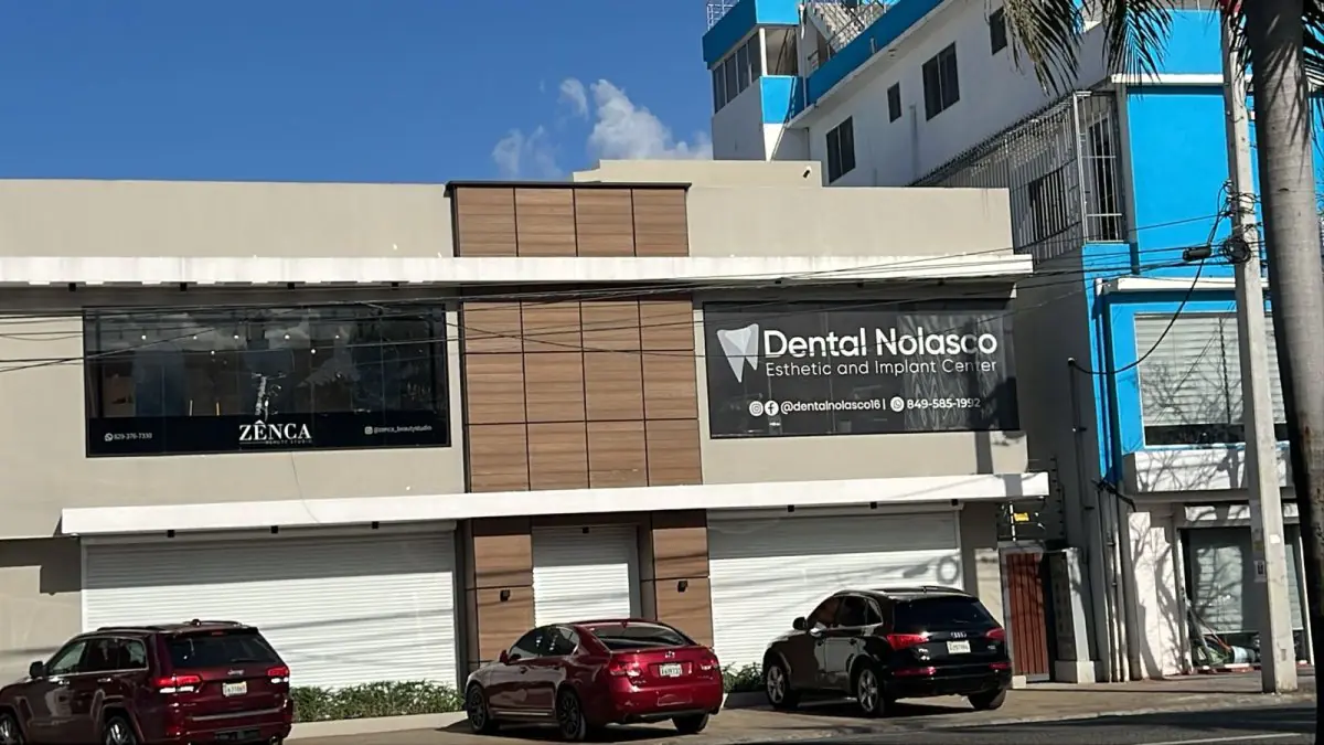 Clinic exterior of Dental Nolasco Esthetic & Implant Center, modern dental facility