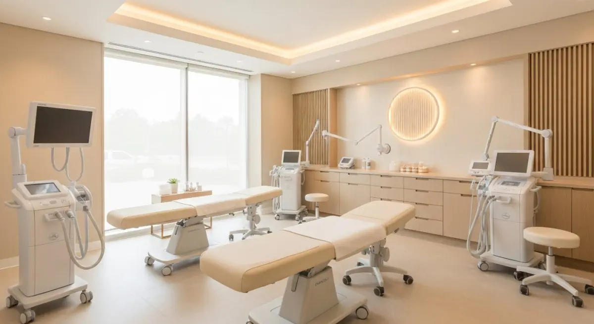 Кабінет естетичних процедур із сучасним обладнанням у Rejuvec Clinic