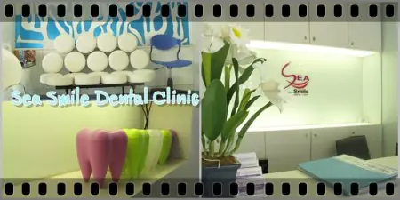 منطقة الاستقبال والانتظار في Sea Smile Dental Clinic، ديكور عيادة أسنان حديث في تايلاند