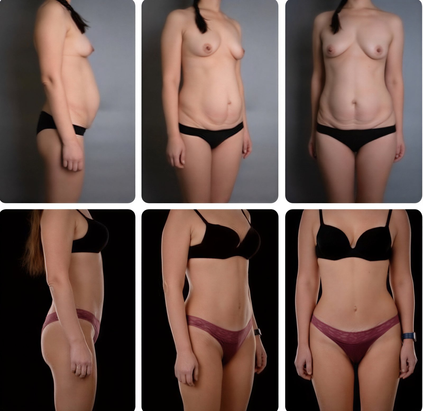 نتائج شفط الدهون قبل وبعد في Yurchenko Plastic Surgery Team Kyiv، تحسين شكل الجسم