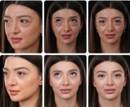 Facelift before and after results at Yurchenko Plastic Surgery Team, facial rejuvenation outcome