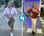 Before and after gastric sleeve surgery at Lokman Hekim Istanbul Hospital, weight loss result