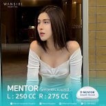 Результат увеличения груди в Wansiri Hospital с имплантами Mentor 250/275cc