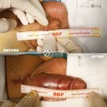 Before and after penile implant surgery results at Andro Expertise Men's Health and Aesthetics