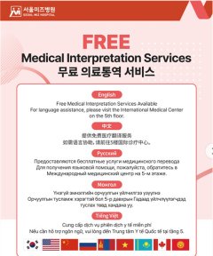 Darmowe usługi tłumaczeń medycznych w Seoul Miz Hospital dla pacjentów zagranicznych