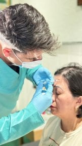 Омолоджуюча терапія стовбуровими клітинами в Aura Regenerative Center, результат для обличчя