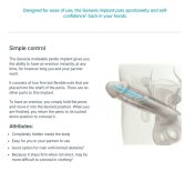Ergebnis der Penisimplantat-OP in der Menness Wellness Clinic – Genesis-Implantat Abbildung
