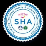 Badge de certification SHA Amazing Thailand Safety & Health Administration pour cliniques