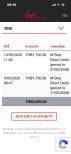 Virgin Active membership payment statement for May 2026, total THB3,500.00 shown
