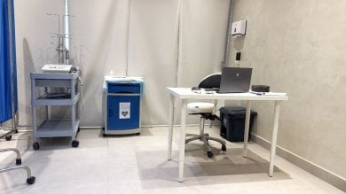 Кабінет для плазмаферезу в INNOVA CLINIC PUNTA CANA з медичним обладнанням