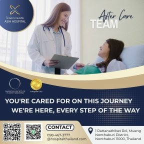 Zespół opieki pooperacyjnej w Asia Cosmetic Hospital wspiera pacjentów po zabiegu