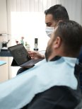 Consultation for Hybrid All-on-4 implant denture at Nifa Dent International dental clinic
