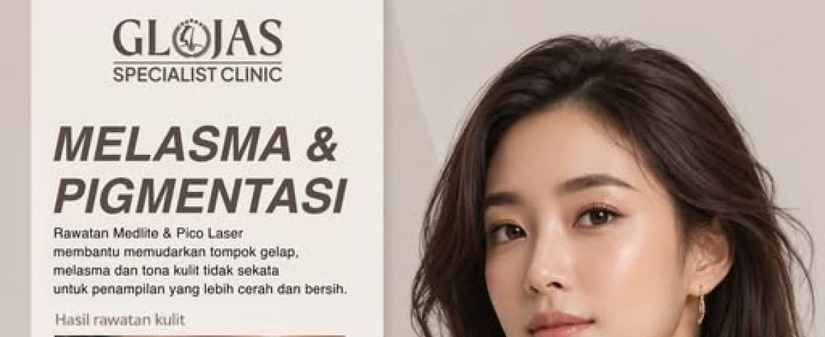 Resultado del tratamiento láser VBeam para melasma y pigmentación en Glojas Clinic