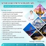 Sex reassignment surgery package details at Wansiri Hospital, SRS scrotal skin graft vaginoplasty