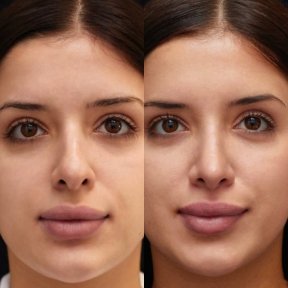 before-after photo rhinoplasty-nose-job
