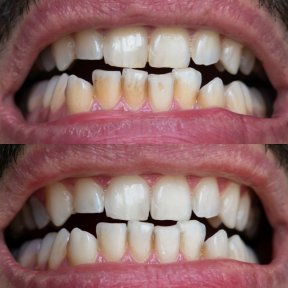 before-after photo tooth-whitening